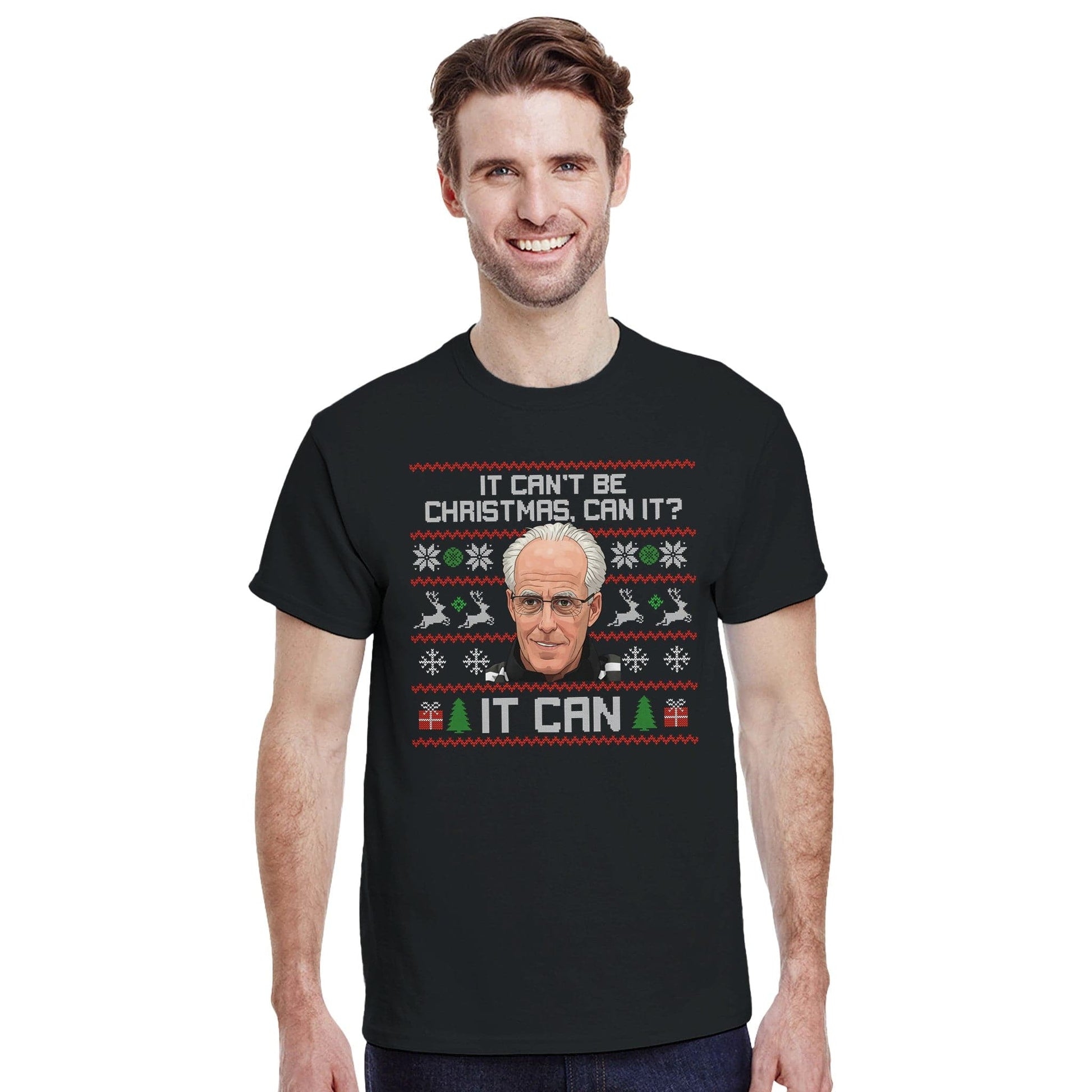 Mick McCarthy Christmas T-Shirt Canvas Prints in Accrington Number Plates Accrington IntelliPix