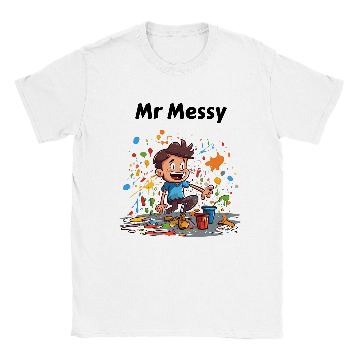 Mr Messy Kids T-shirt Canvas Prints in Accrington Number Plates Accrington IntelliPix