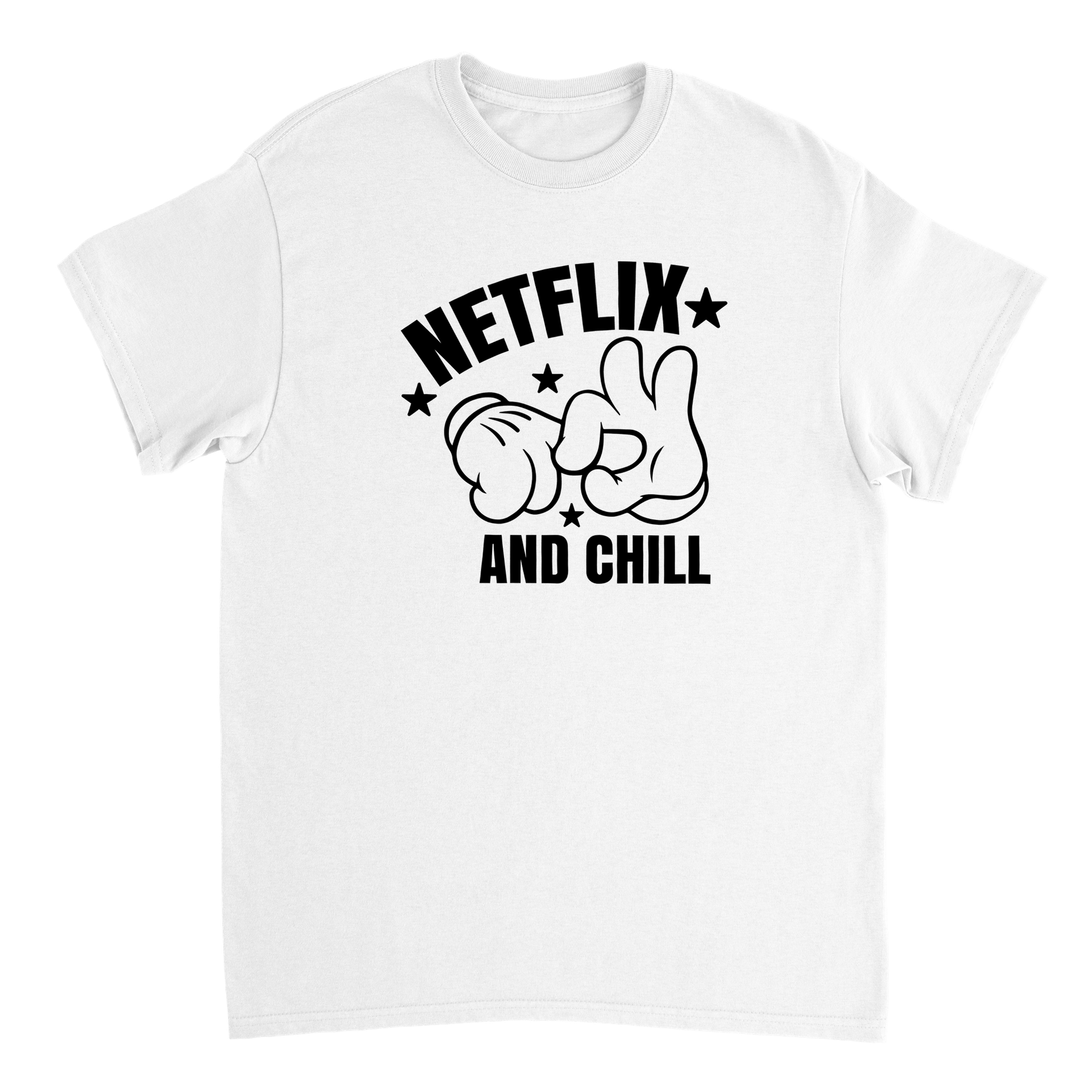 Netflix and Chill T-Shirt Canvas Prints in Accrington Number Plates Accrington IntelliPix