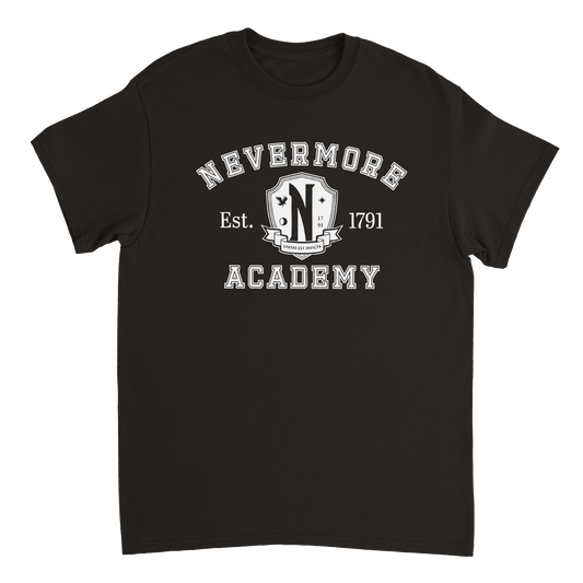 Nevermore Academy T Shirt Canvas Prints in Accrington Number Plates Accrington IntelliPix