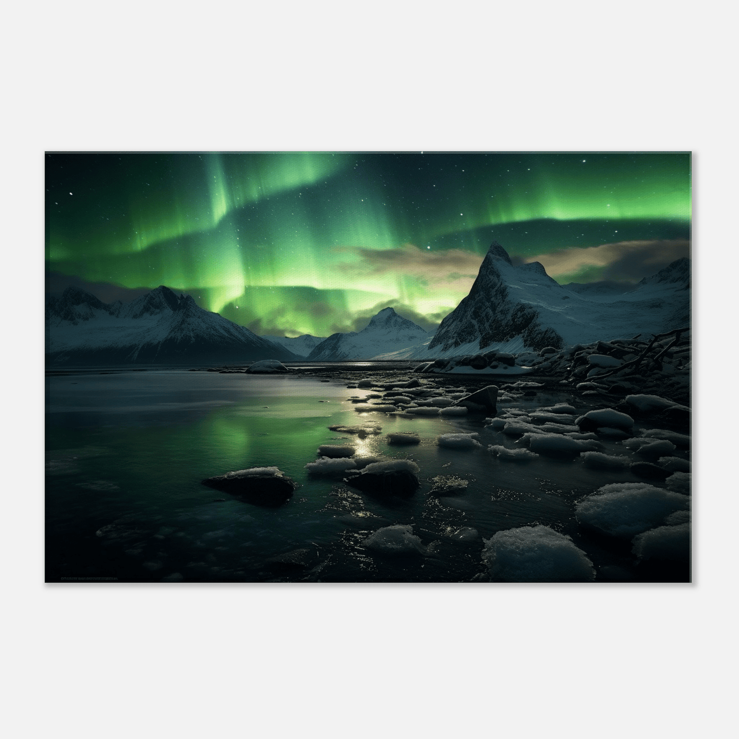 Northern Light Sky Canvas Canvas Prints in Accrington Number Plates Accrington IntelliPix