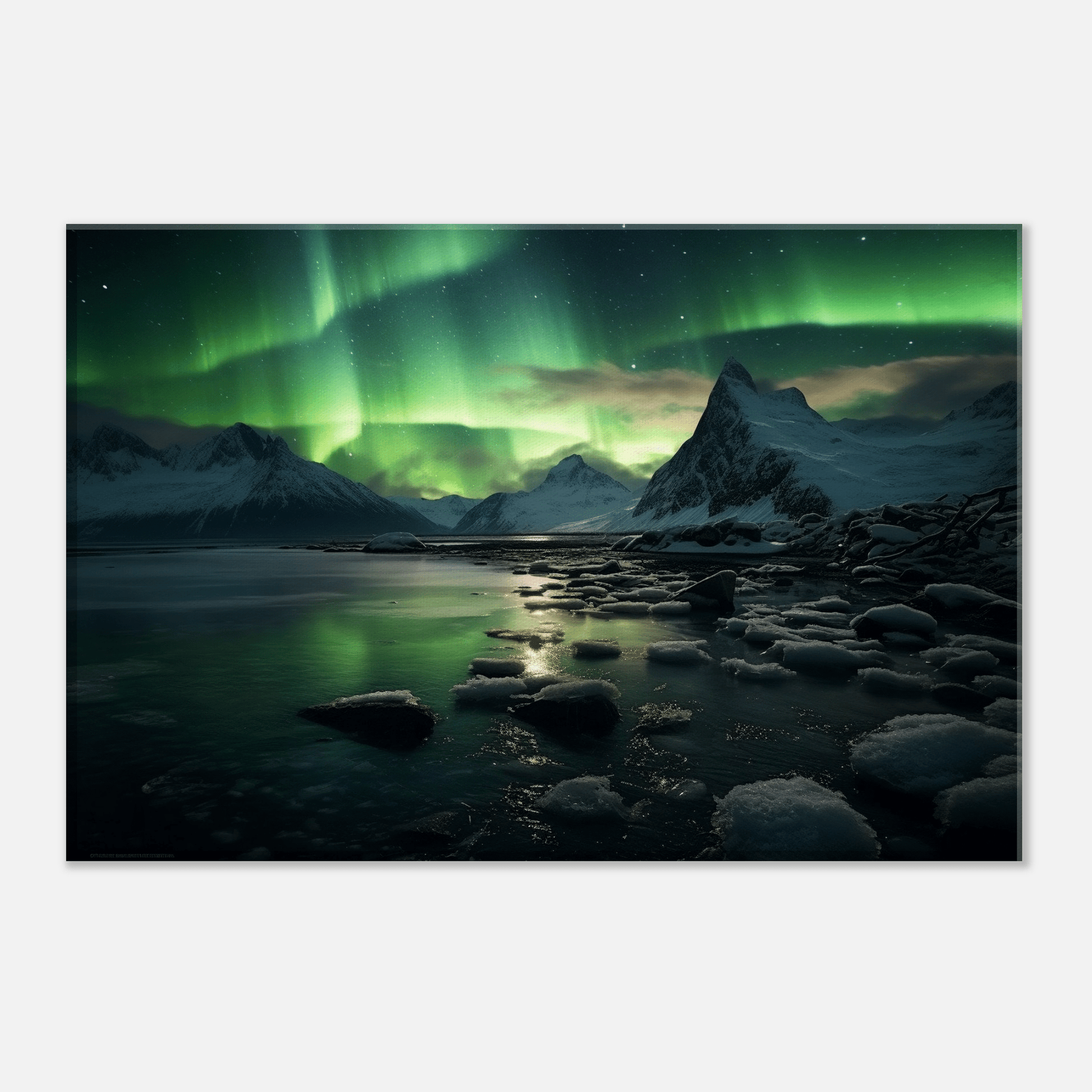 Northern Light Sky Canvas Canvas Prints in Accrington Number Plates Accrington IntelliPix