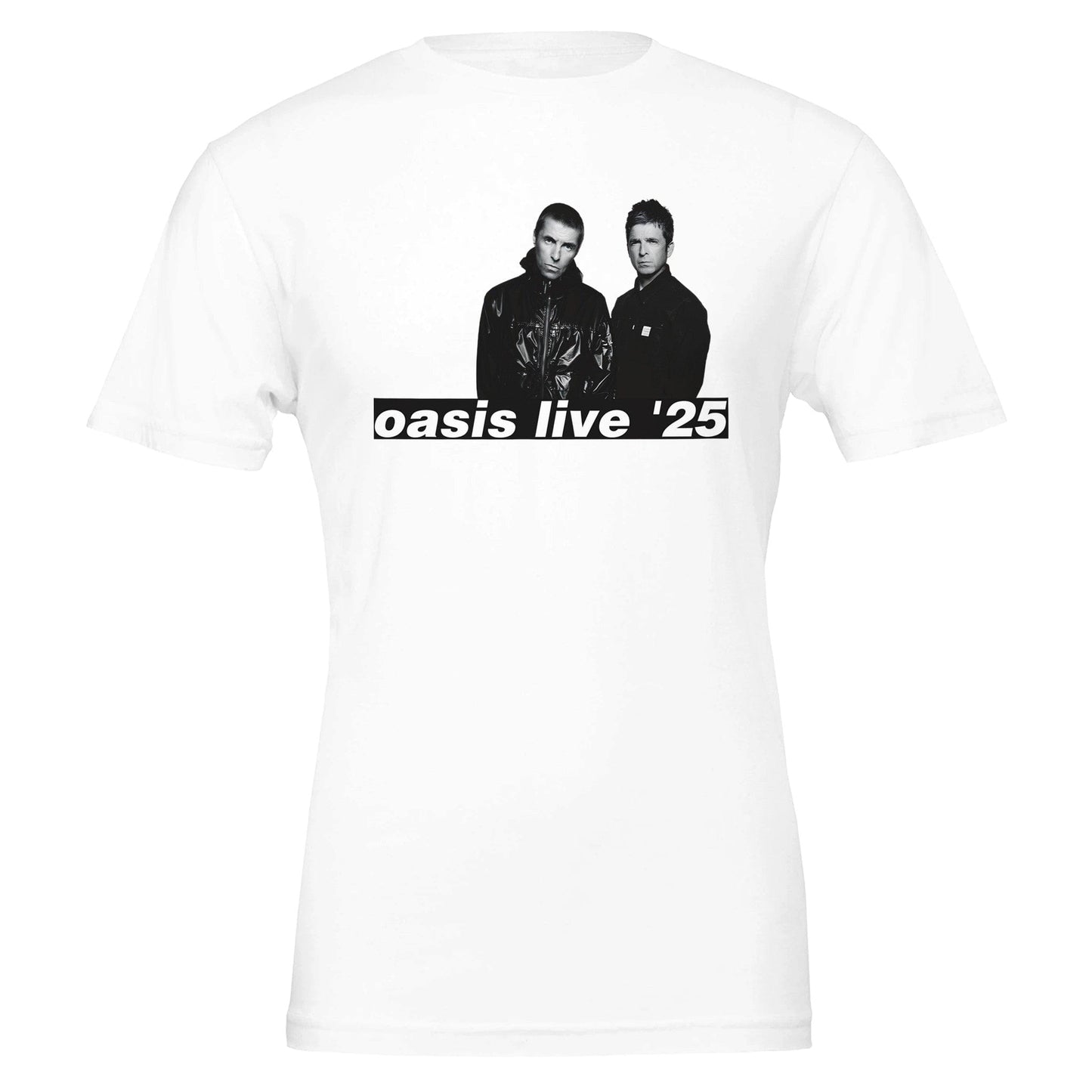 Oasis Live 25 T-Shirt Canvas Prints in Accrington Number Plates Accrington IntelliPix