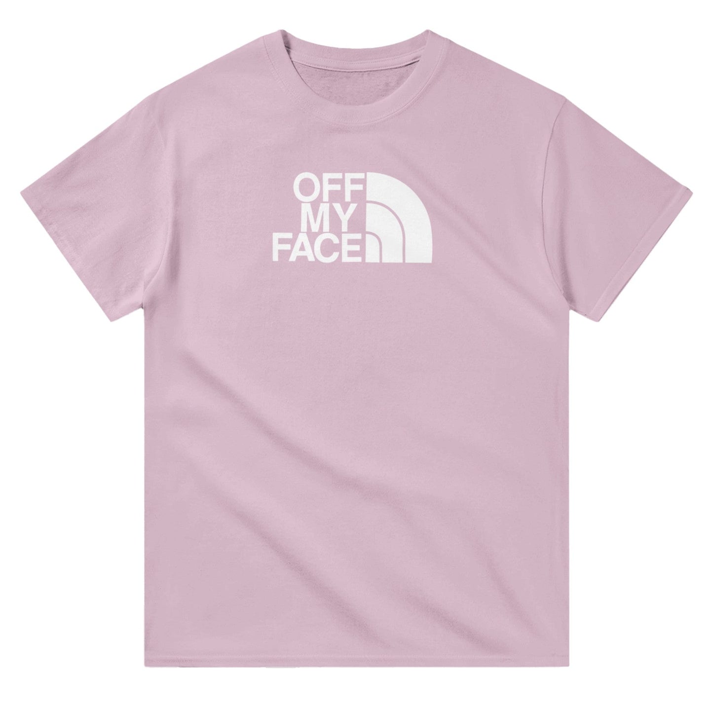 Off My Face Centered T-Shirt Canvas Prints in Accrington Number Plates Accrington IntelliPix