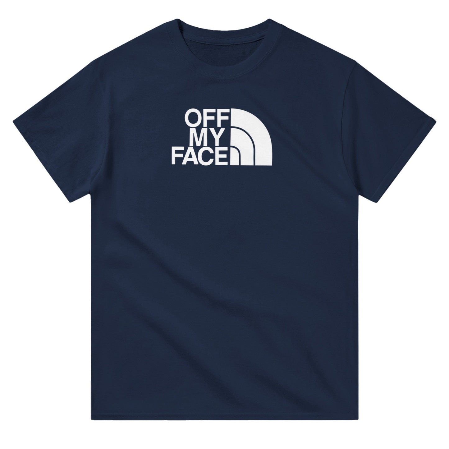 Off My Face Centered T-Shirt Canvas Prints in Accrington Number Plates Accrington IntelliPix