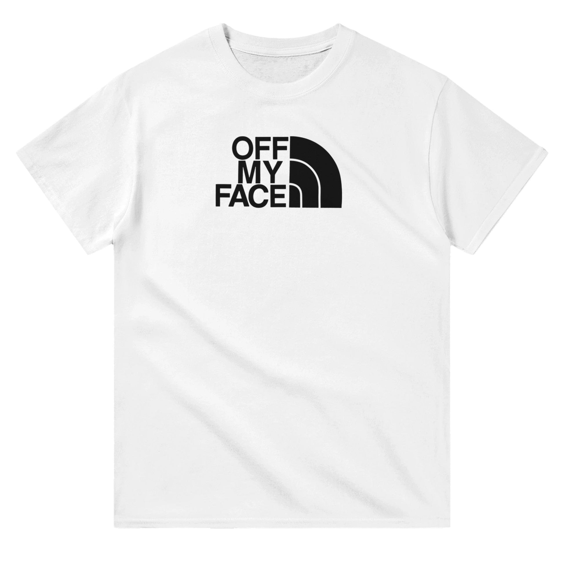 Off My Face Centered T-Shirt Canvas Prints in Accrington Number Plates Accrington IntelliPix