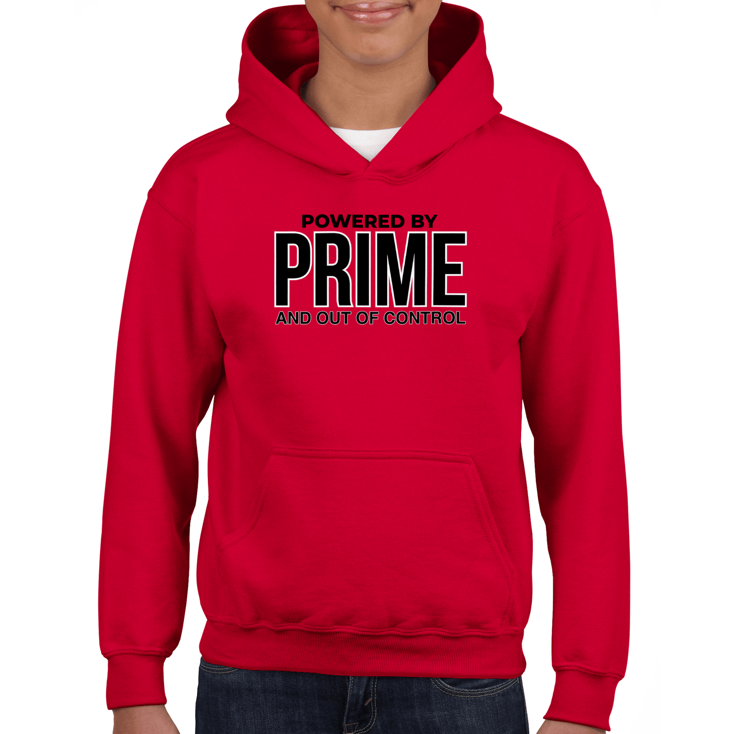 Powered By PRIME Classic Kids Pullover Hoodie Canvas Prints in Accrington Number Plates Accrington IntelliPix