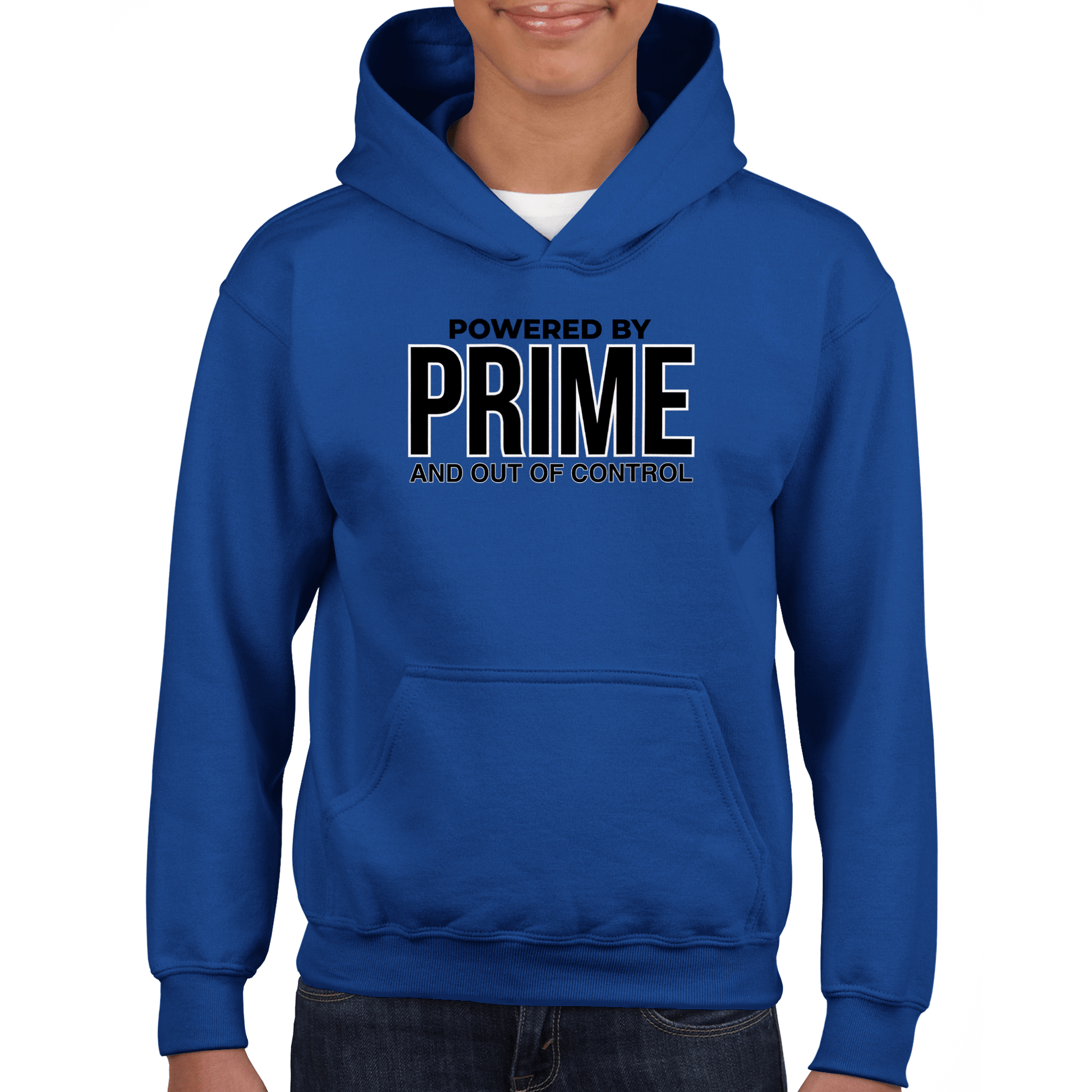 Powered By PRIME Classic Kids Pullover Hoodie Canvas Prints in Accrington Number Plates Accrington IntelliPix