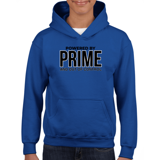 Powered By PRIME Classic Kids Pullover Hoodie Canvas Prints in Accrington Number Plates Accrington IntelliPix