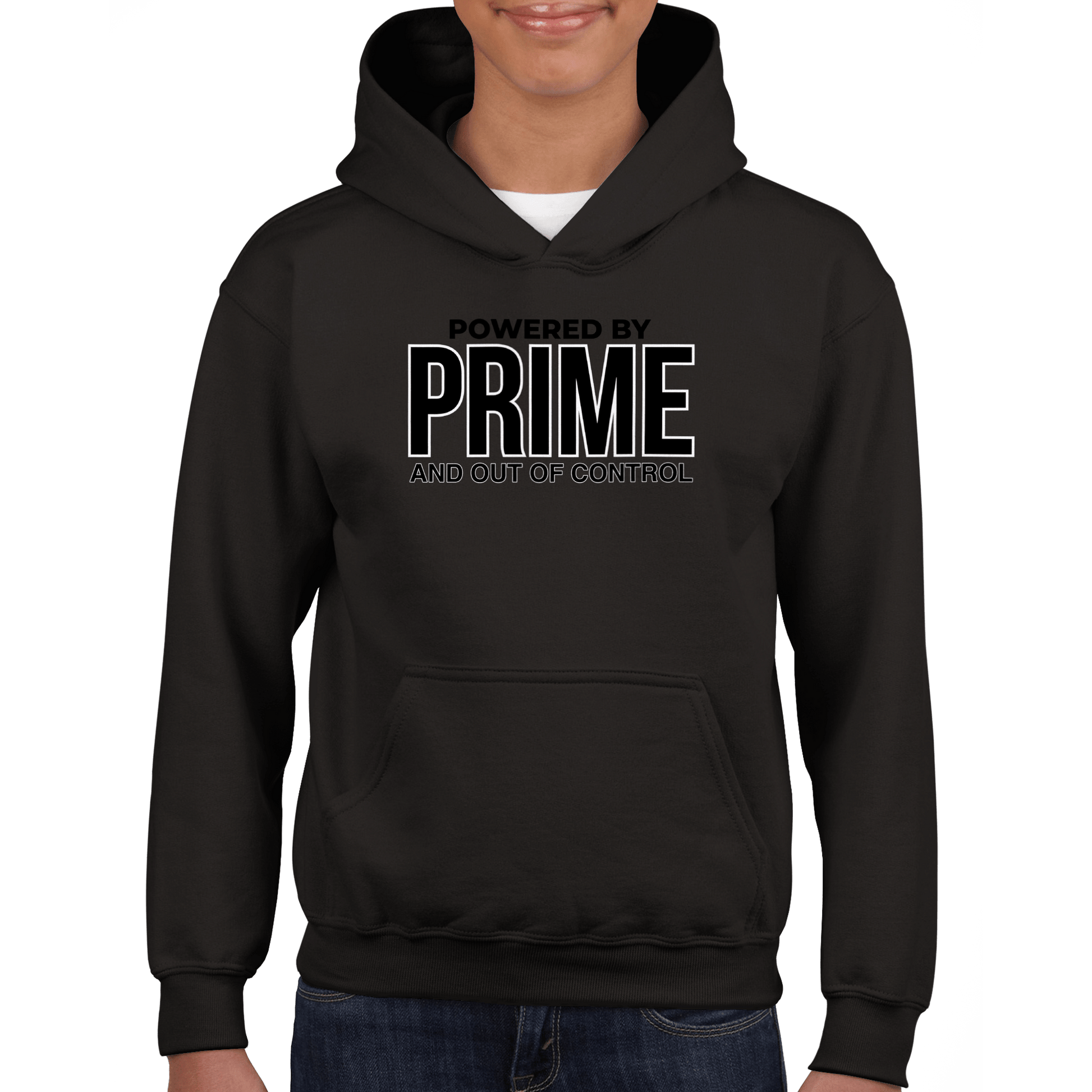 Powered By PRIME Classic Kids Pullover Hoodie Canvas Prints in Accrington Number Plates Accrington IntelliPix