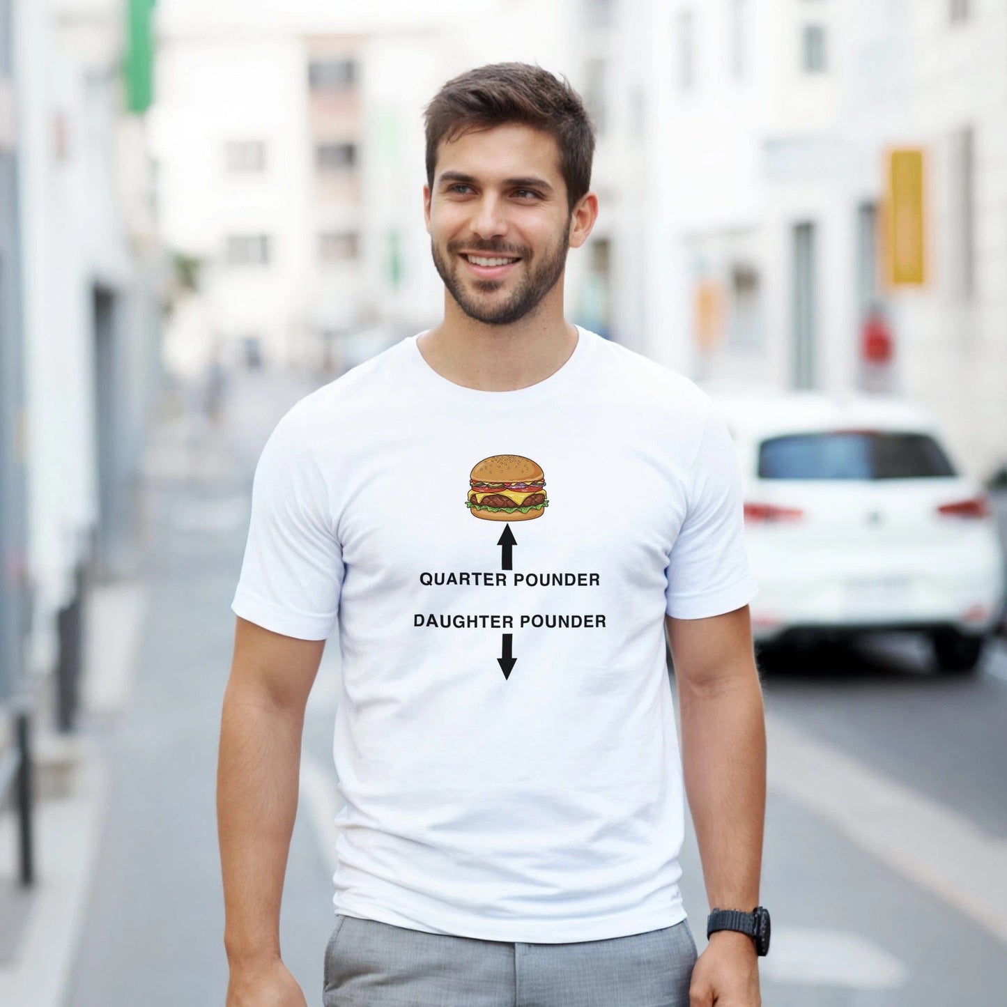 Quarter Pounder T-Shirt Canvas Prints in Accrington Number Plates Accrington IntelliPix