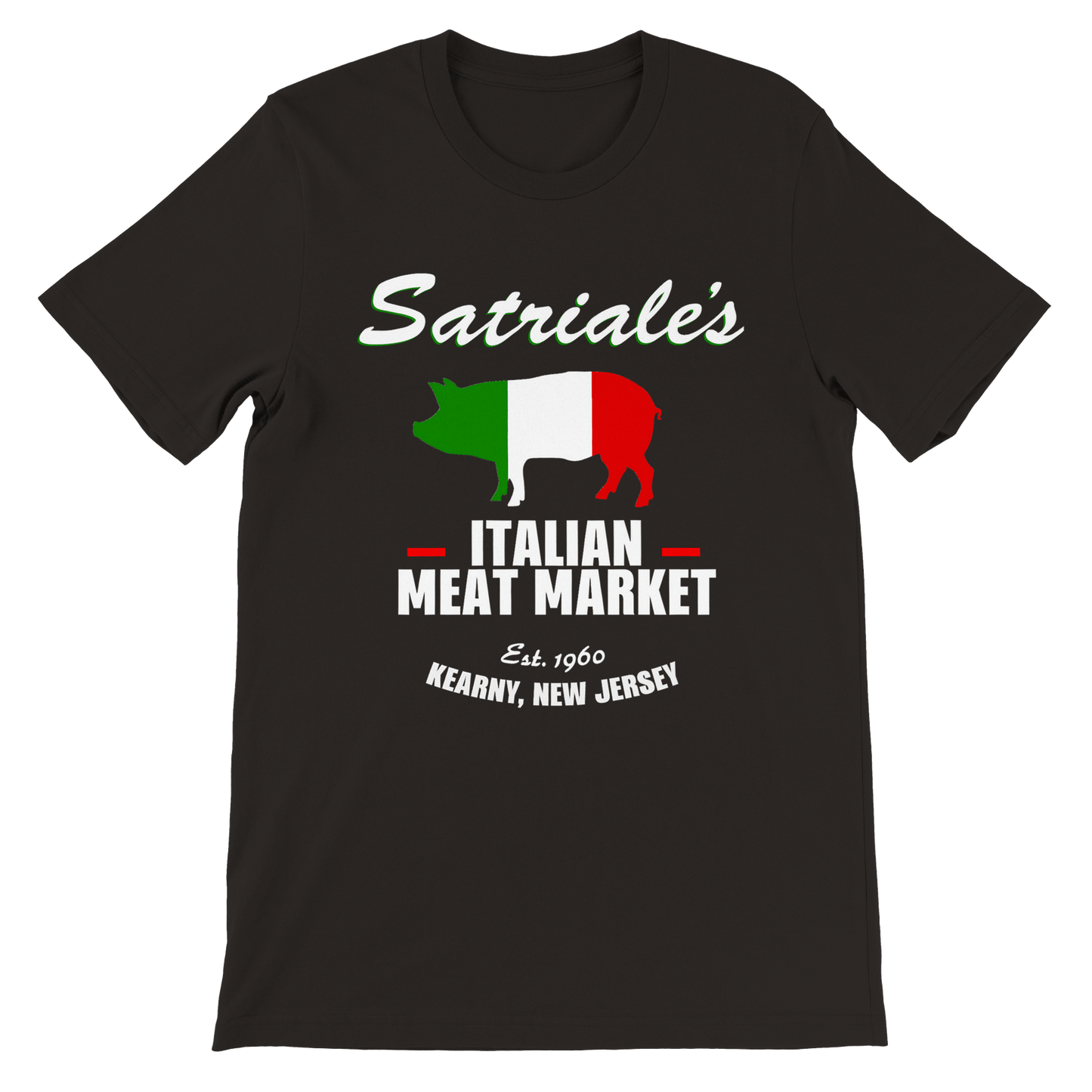 Satriale's Italian Meat Market T-Shirt Canvas Prints in Accrington Number Plates Accrington IntelliPix