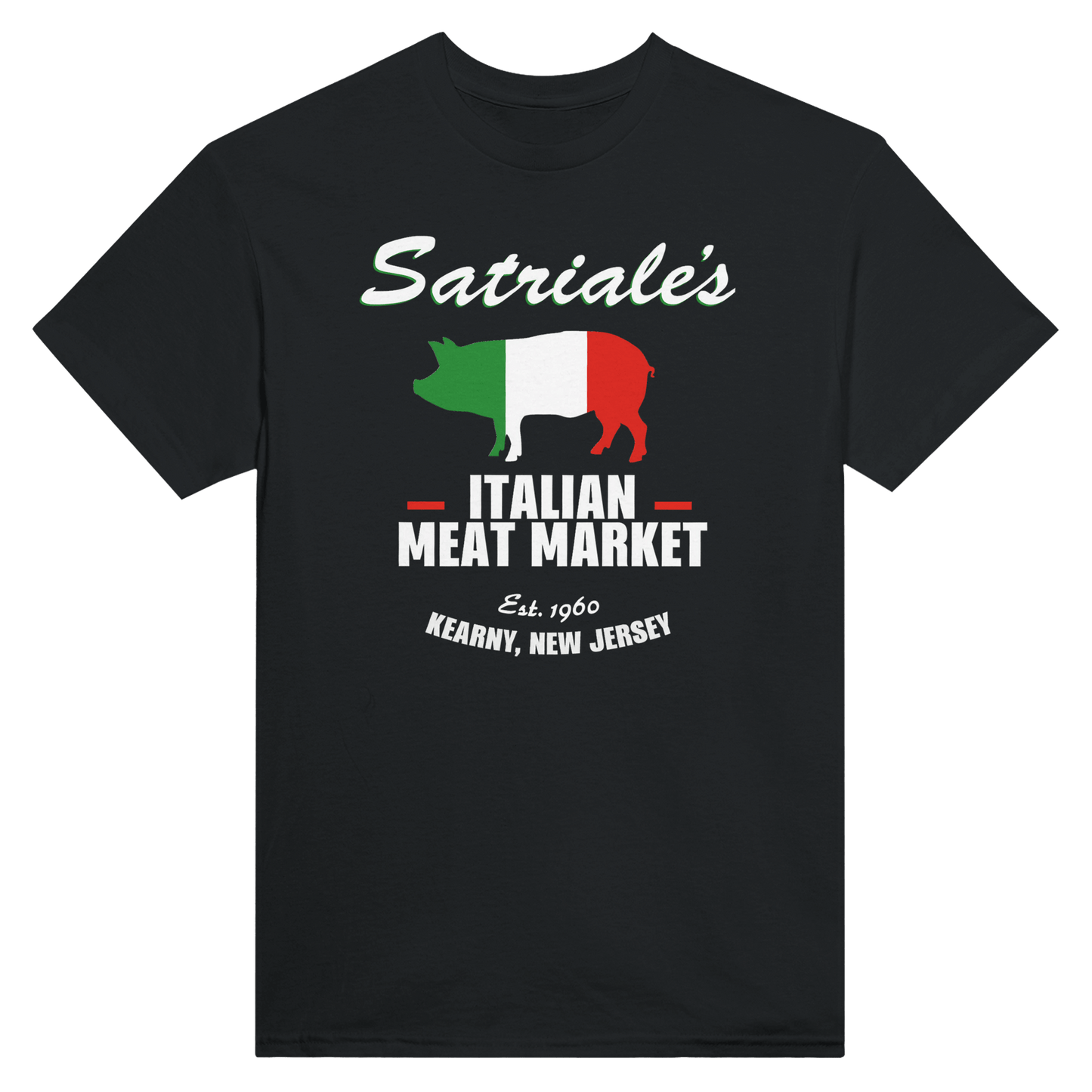 Satriale's Italian Meat Market T-Shirt Canvas Prints in Accrington Number Plates Accrington IntelliPix