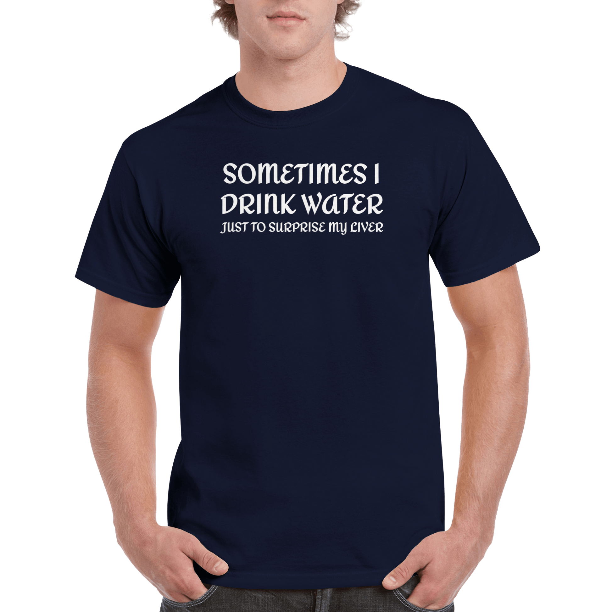 Sometimes I Drink Water T Shirt Canvas Prints in Accrington Number Plates Accrington IntelliPix