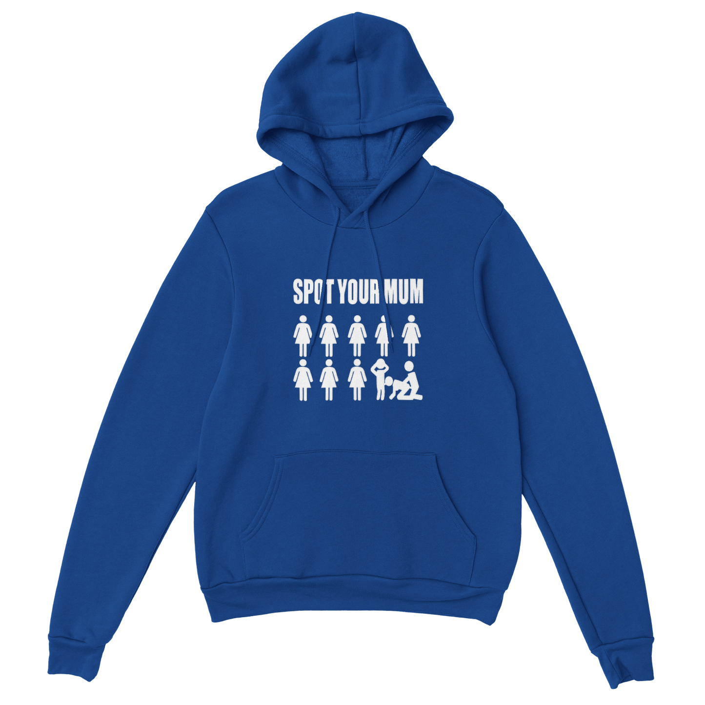 Spot Your Mum Classic Unisex Pullover Hoodie Canvas Prints in Accrington Number Plates Accrington IntelliPix