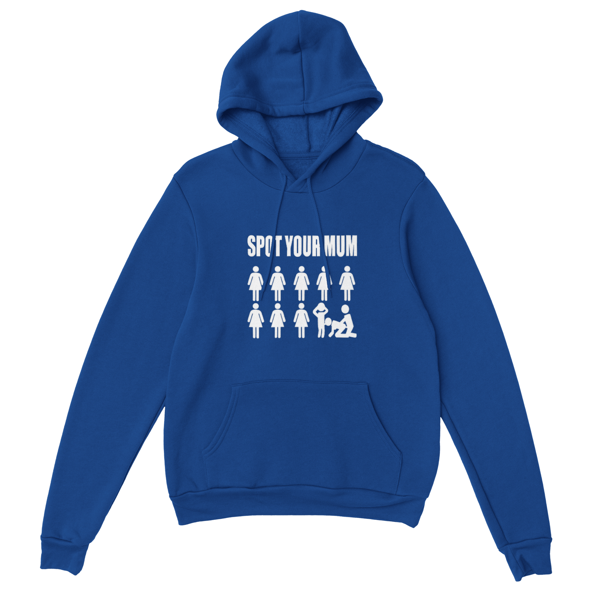 Spot Your Mum Classic Unisex Pullover Hoodie Canvas Prints in Accrington Number Plates Accrington IntelliPix