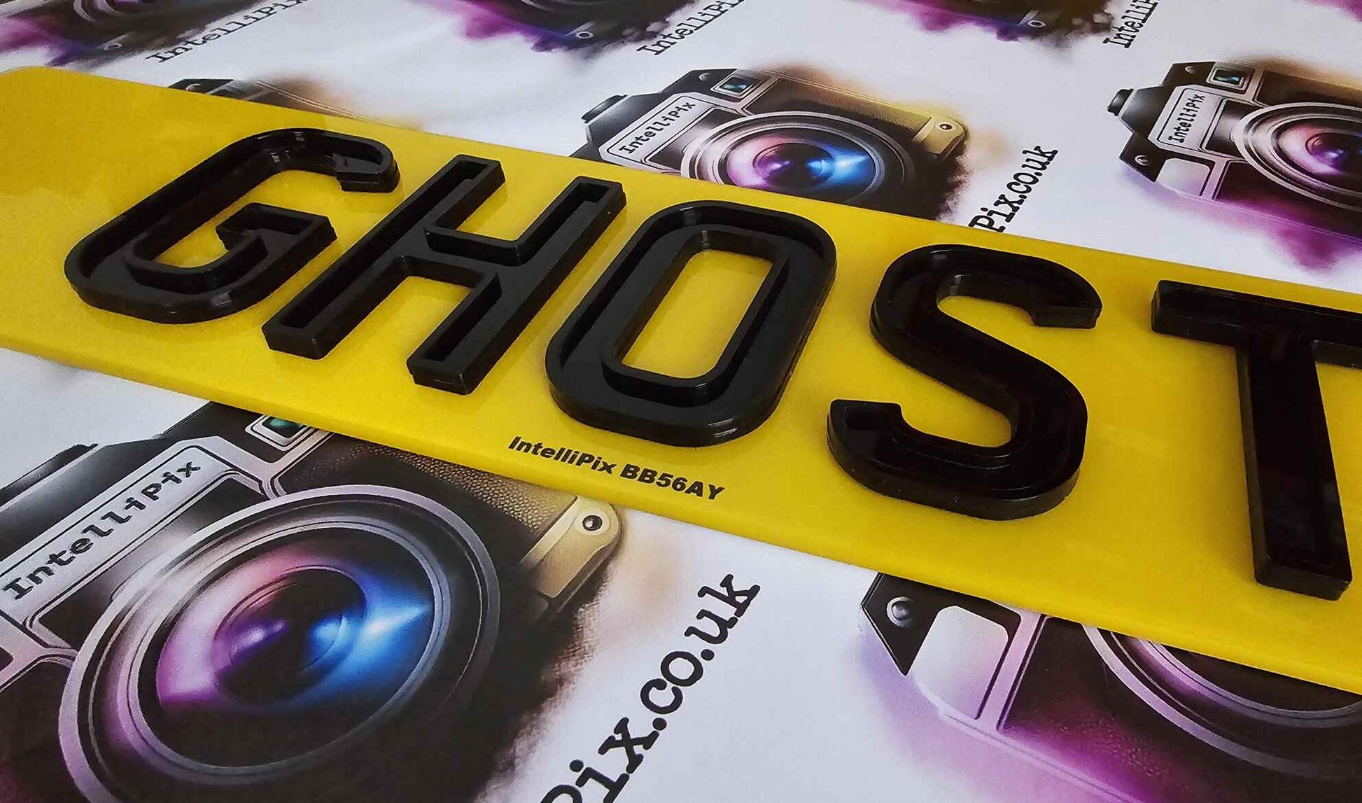 Standard Ghost Plates Canvas Prints in Accrington Number Plates Accrington IntelliPix