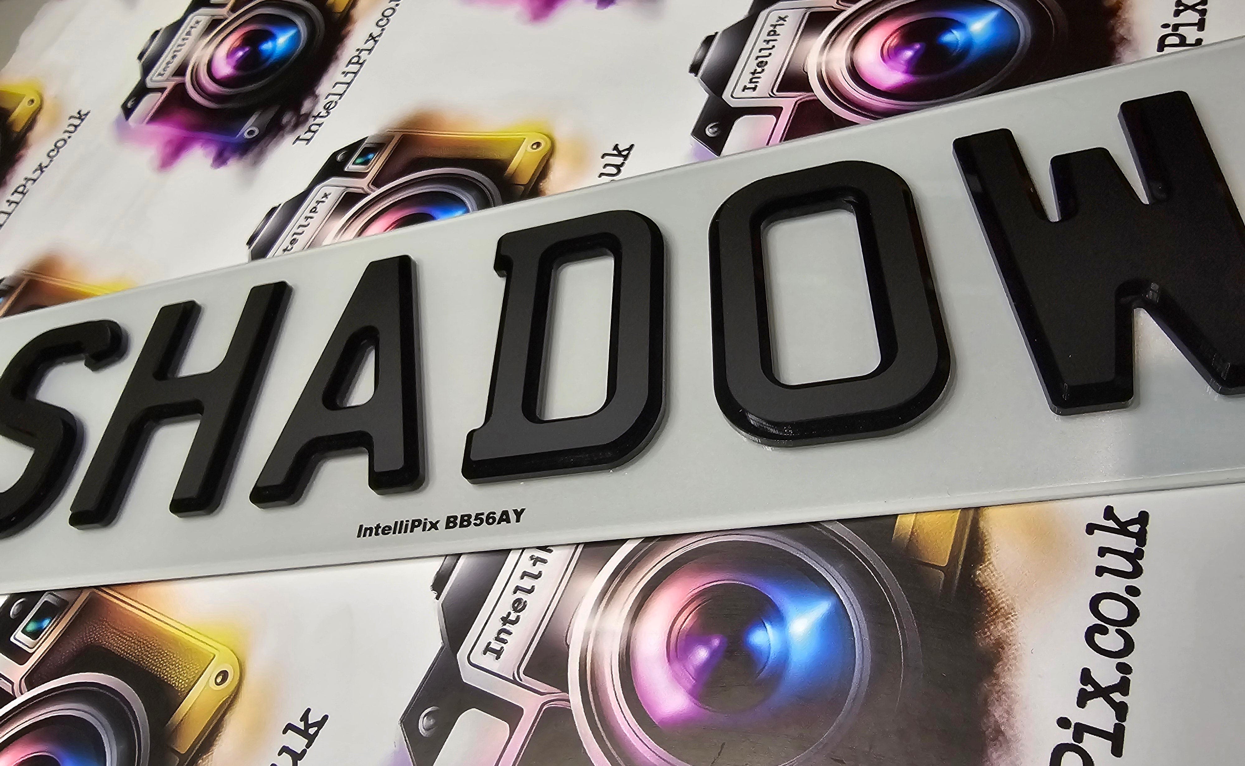 Shadow Numbe Rplates Standard Shadow Plates – IntelliPix