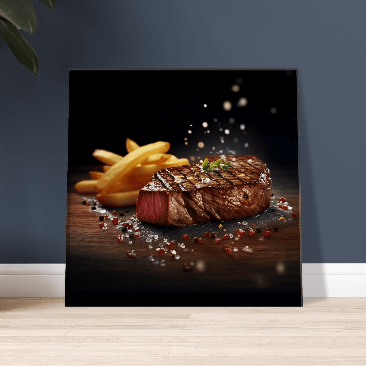 Steak & Chips Canvas Canvas Prints in Accrington Number Plates Accrington IntelliPix