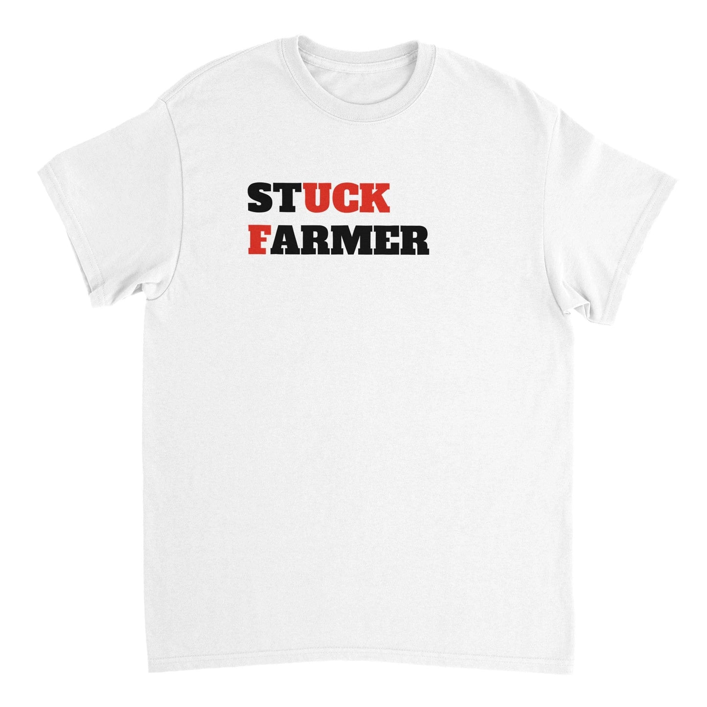 Stuck Farmer T-Shirt Canvas Prints in Accrington Number Plates Accrington IntelliPix