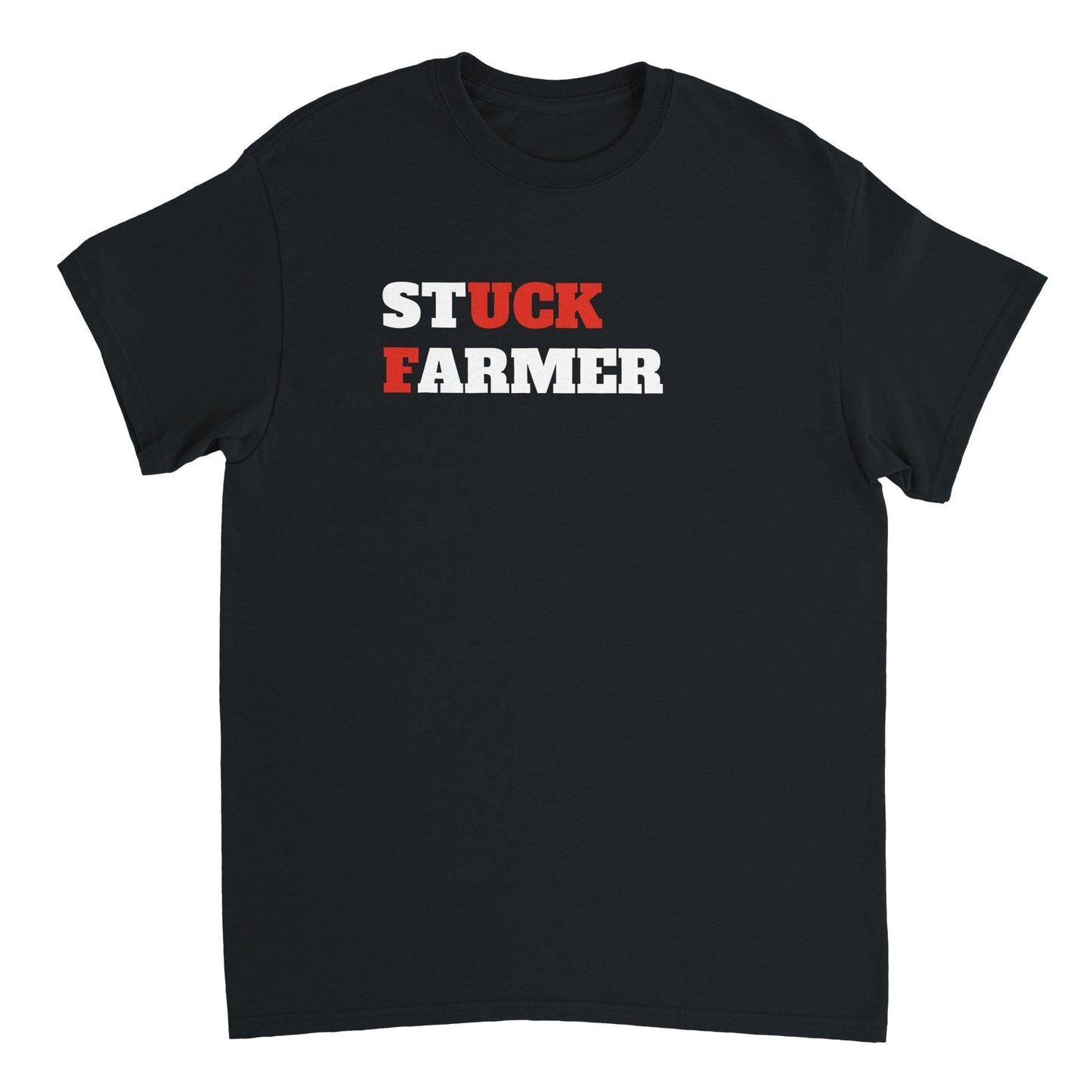 Stuck Farmer T-Shirt Canvas Prints in Accrington Number Plates Accrington IntelliPix