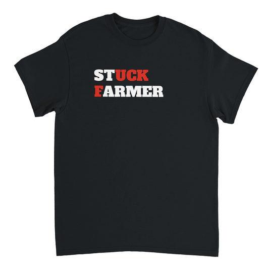 Stuck Farmer T-Shirt Canvas Prints in Accrington Number Plates Accrington IntelliPix