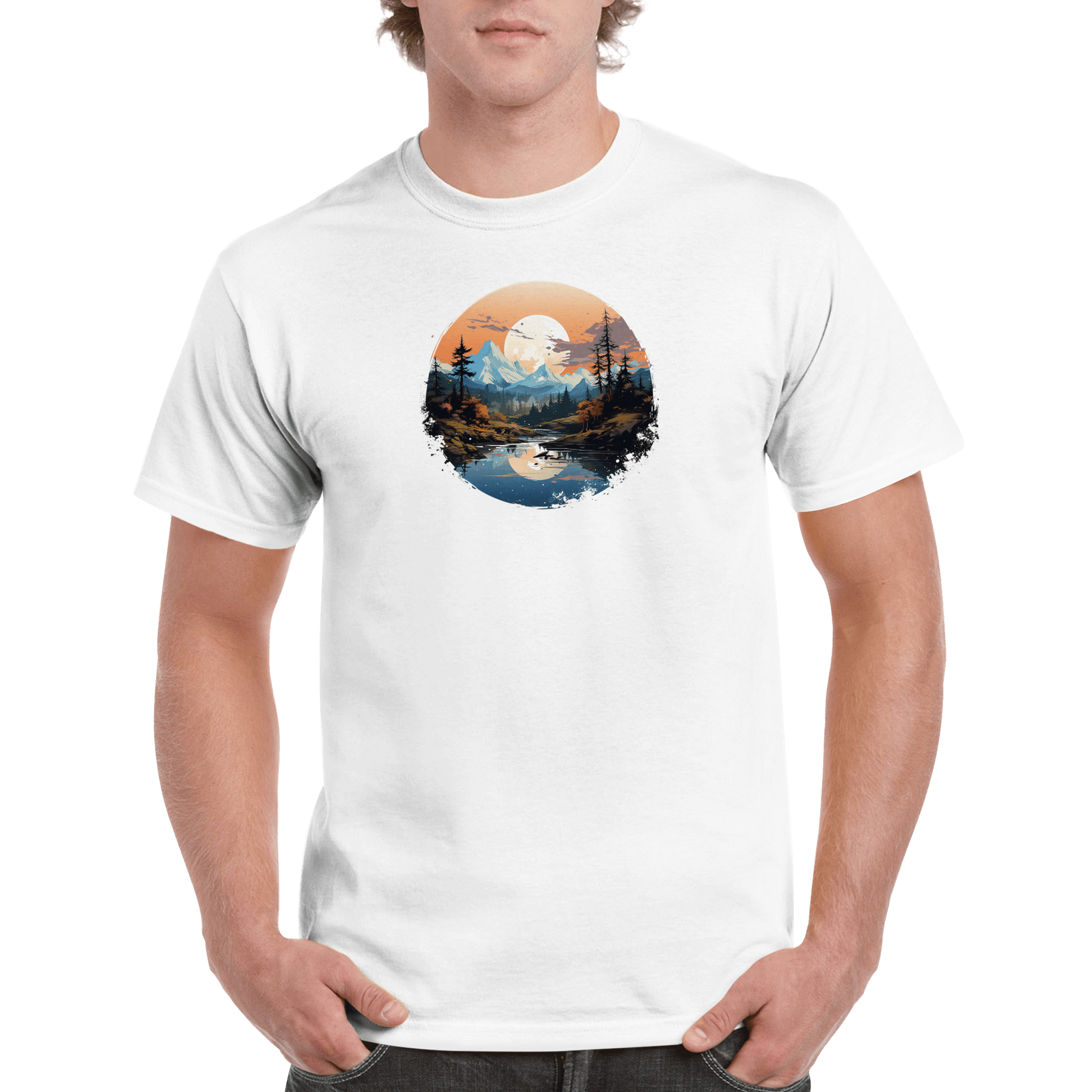 Stunning View T-Shirt Canvas Prints in Accrington Number Plates Accrington IntelliPix