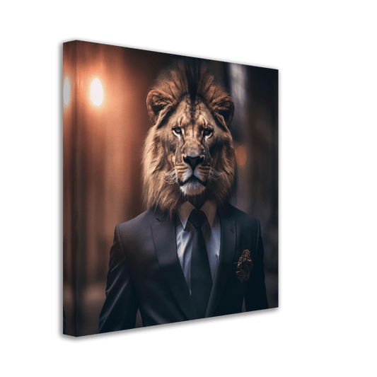 Stylish Lion Canvas Canvas Prints in Accrington Number Plates Accrington IntelliPix