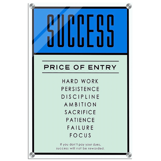 Success Acrylic Print Canvas Prints in Accrington Number Plates Accrington IntelliPix