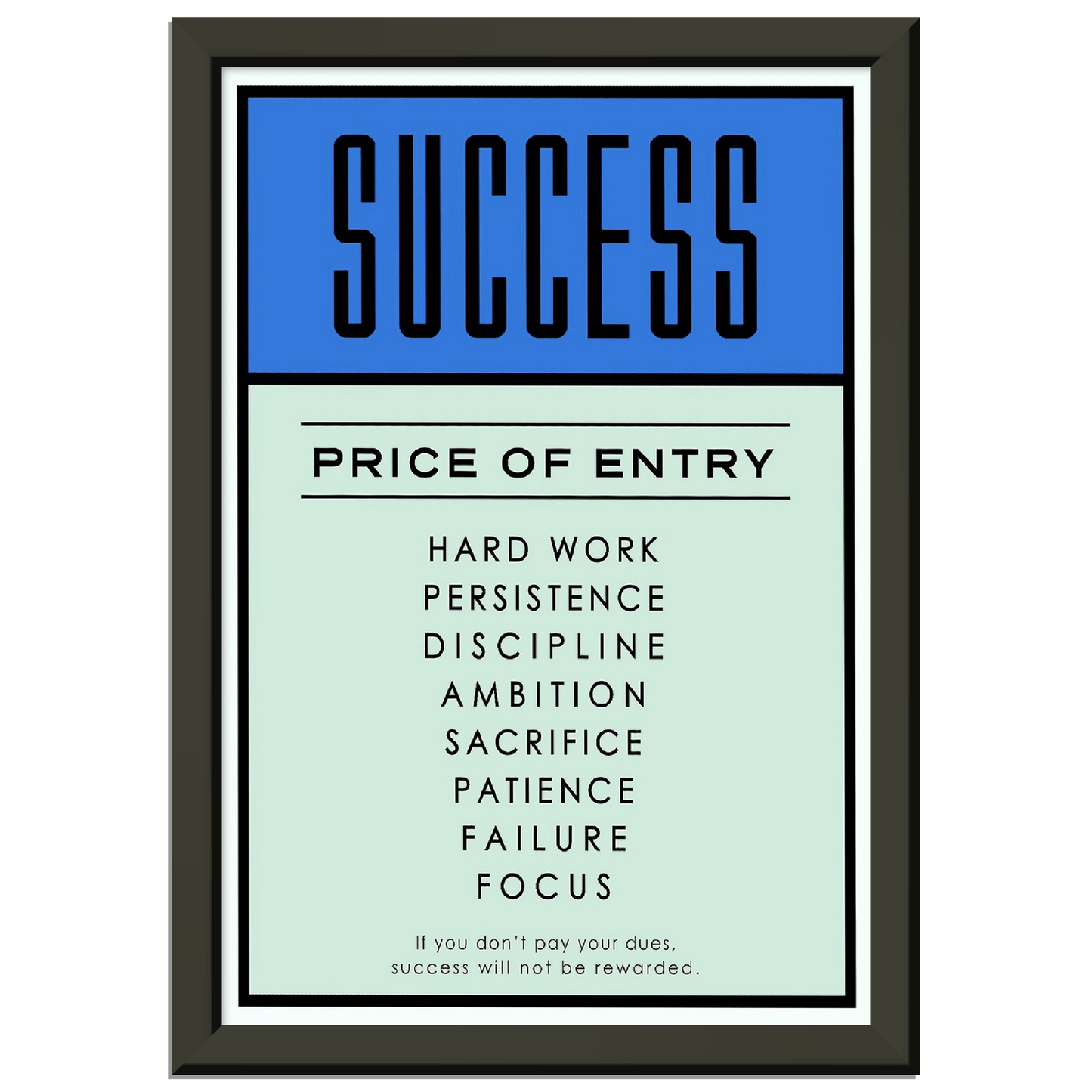 Success Metal Framed Print Canvas Prints in Accrington Number Plates Accrington IntelliPix