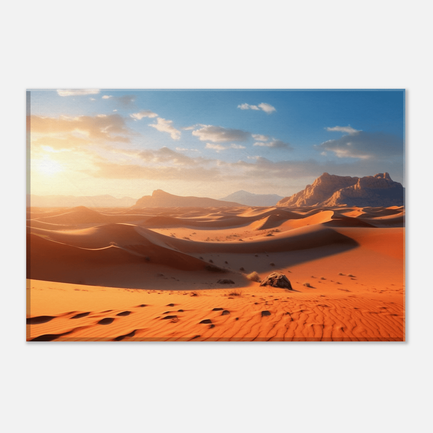 Sun Swept Desert Canvas Canvas Prints in Accrington Number Plates Accrington IntelliPix