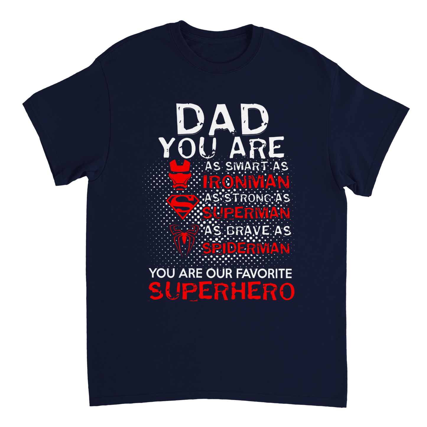 Superhero Dad T Shirt Canvas Prints in Accrington Number Plates Accrington IntelliPix