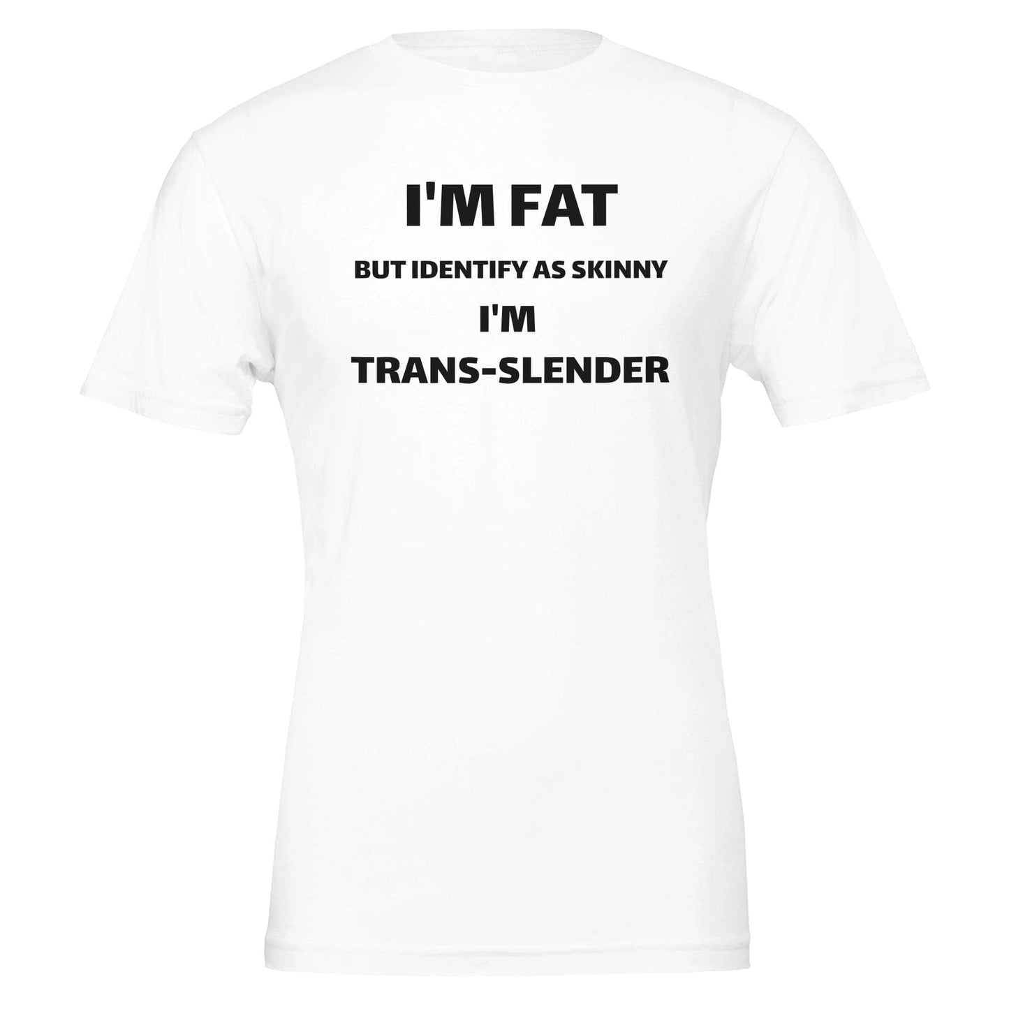 Trans-slender T-Shirt Canvas Prints in Accrington Number Plates Accrington IntelliPix