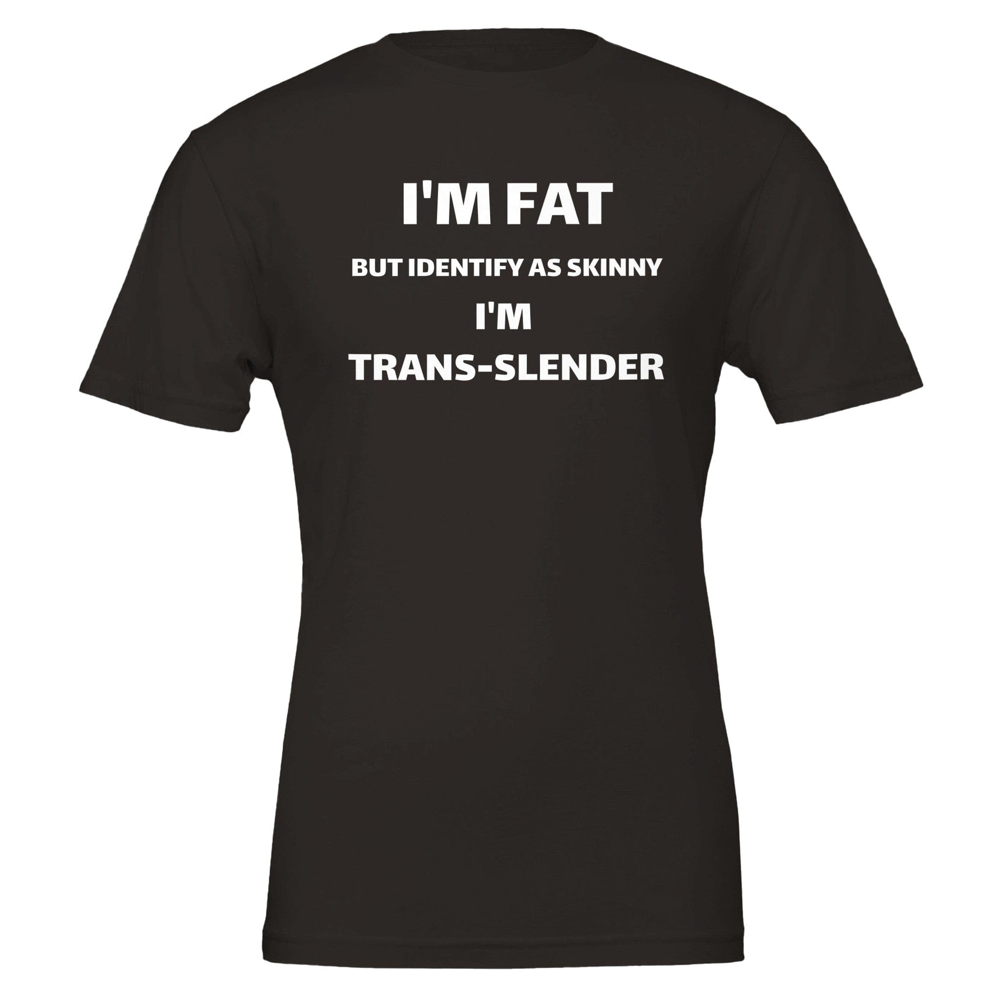 Trans-slender T-Shirt Canvas Prints in Accrington Number Plates Accrington IntelliPix