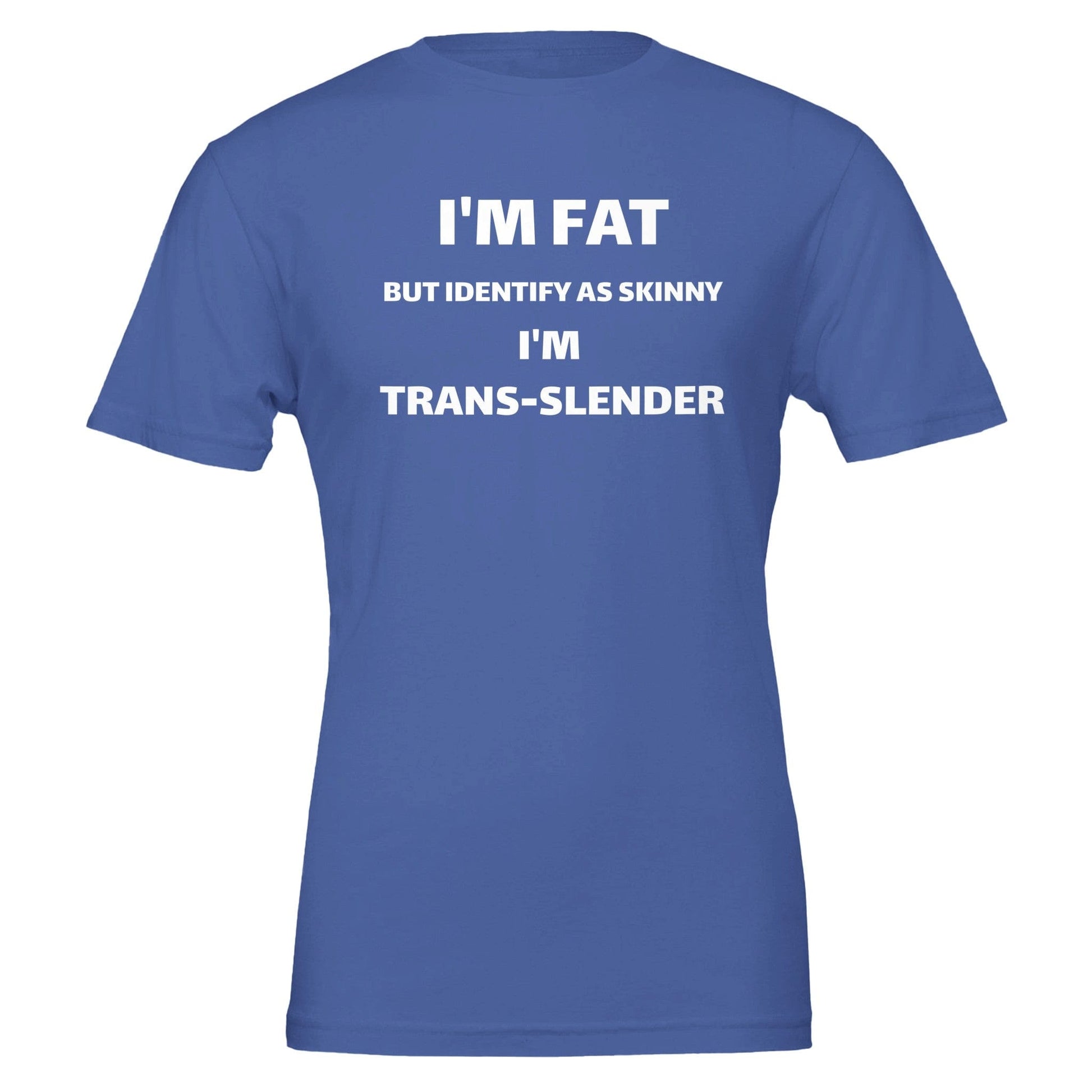 Trans-slender T-Shirt Canvas Prints in Accrington Number Plates Accrington IntelliPix