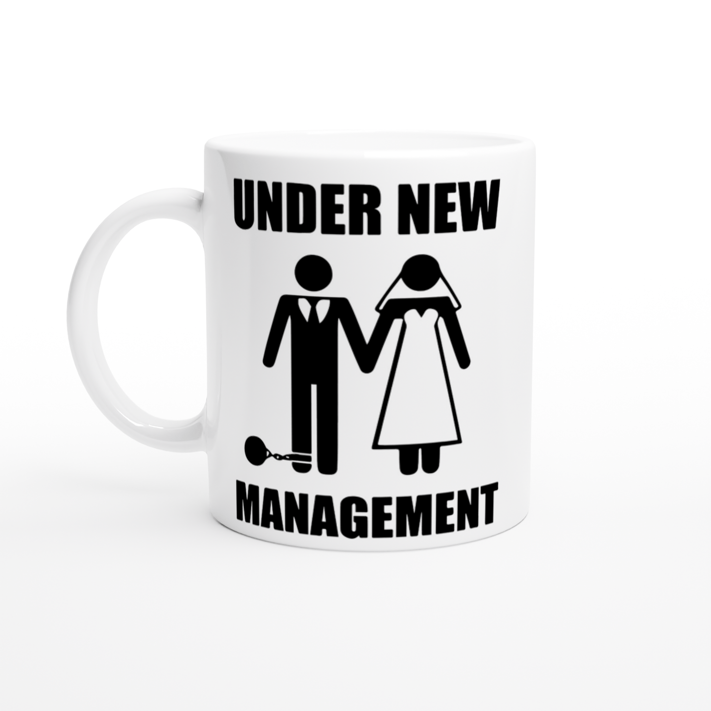 Under New Management 11oz Mug Canvas Prints in Accrington Number Plates Accrington IntelliPix