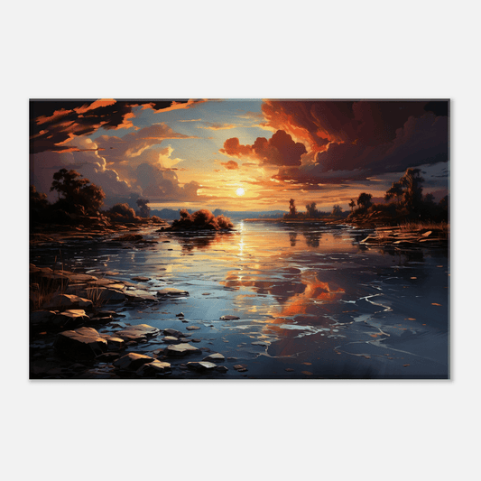 Vibrant Watery Canvas Canvas Prints in Accrington Number Plates Accrington IntelliPix