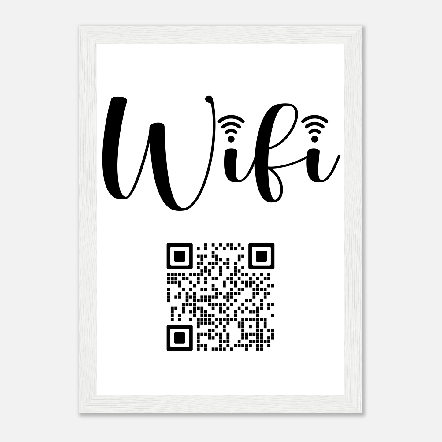 WiFi Wooden Framed Print Canvas Prints in Accrington Number Plates Accrington IntelliPix