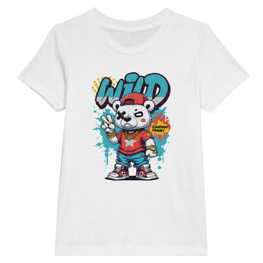 Wild Kids T Shirt Canvas Prints in Accrington Number Plates Accrington IntelliPix